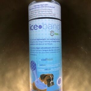 Fresh Cool Blue Dog Cooling Bandana